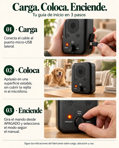 control de ladridos inteligente